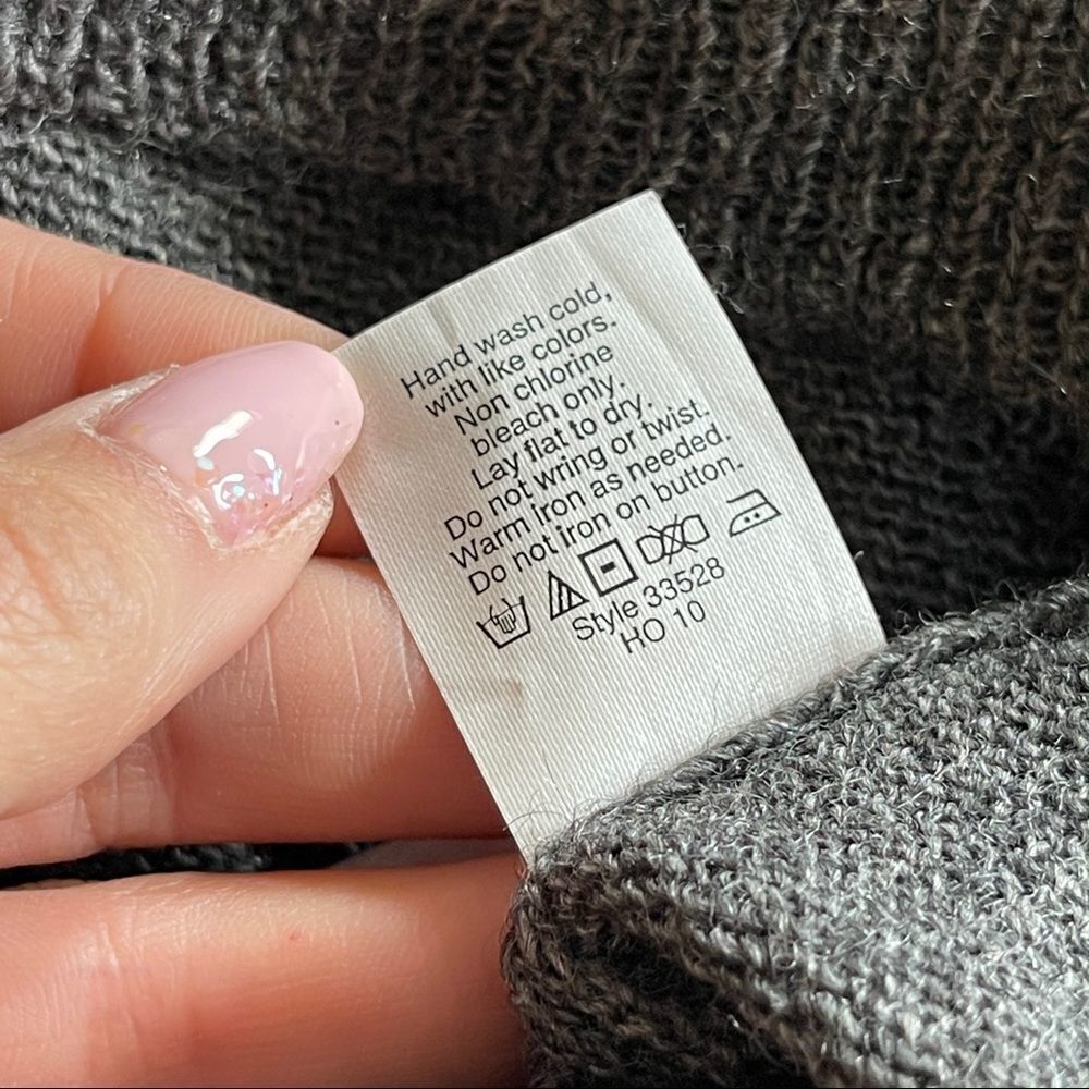 JCrew Women's L Alpaca & Wool Cardigan w/ Jewel Buttons - Picture 6 of 13